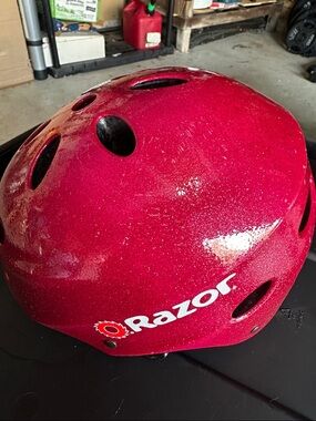 Razor Sparkle Pink Youth Helmet